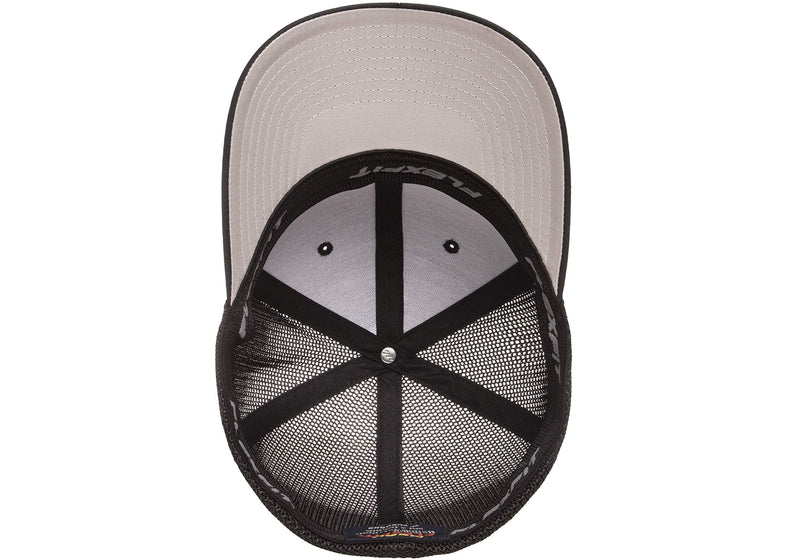 Flexfit 6511 Trucker Cap One Size Black - BeesActive Australia