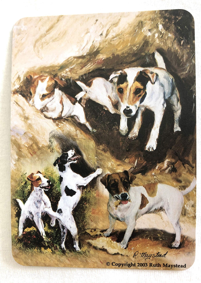 [AUSTRALIA] - Best Friends Playing Cards, by Ruth Maystead - Jack Russel Terrier 