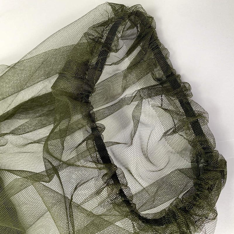 4Pcs Mosquito Head Net Anti Insect Midge Net Head Cover, Head Net Mesh for Outdoor Hiking Camping Fishing, Green - BeesActive Australia
