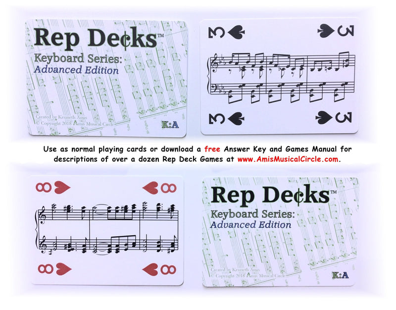Rep Decks - Keyboard Series: Advanced Edition - BeesActive Australia