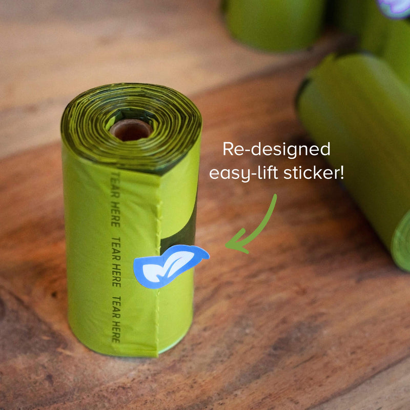 Earth Rated Dog Poop Bags, Guaranteed Leak Proof and Extra Thick Waste Bag Refill Rolls for Dogs, Unscented, 315 Count 15 Count (Pack of 21) - BeesActive Australia