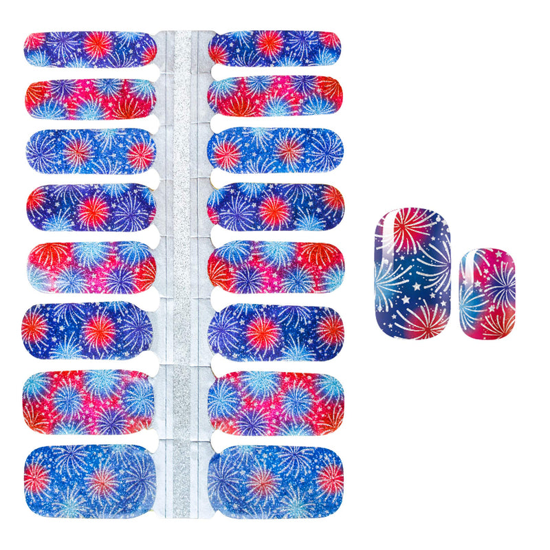 SILPECWEE 5 Sheets Adhesive Nail Polish Stickers Strips with 1Pc Nail File Flower Design Full Wraps Nail Art Decals Manicure Accessories NO1 - BeesActive Australia