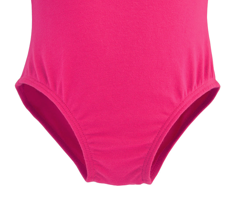 [AUSTRALIA] - Dancina Tank Top Leotard for Toddler and Girls 4 Hot Pink 