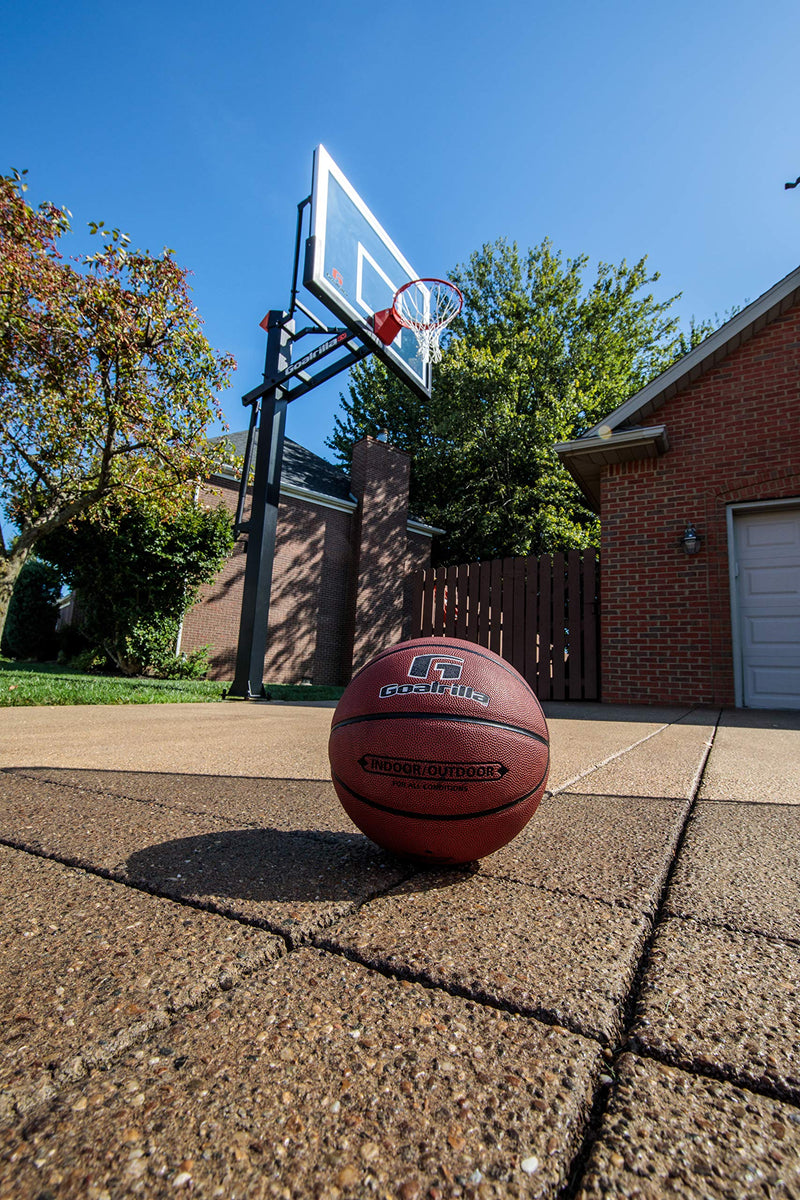 [AUSTRALIA] - Goalrilla Indoor/Outdoor Men's Regulation Size Basketball with Composite Cover and Incredible Durability 