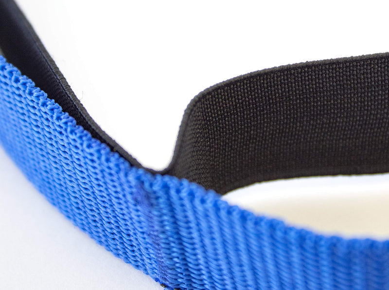 RangeMaster Stretch Strap with Exercise Guide│ Versatile Multi-Loop Strap Perfect for Yoga, Pilates, and Physical Therapy │ Portable │ Helps Improve Flexibility Blue - BeesActive Australia