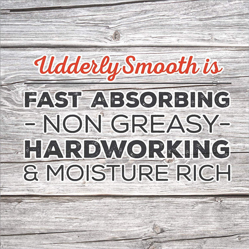 UDDERLY SMOOTH Foot Cream with Shea Butter, Lightly Scented, 8 Ounce Jar - BeesActive Australia