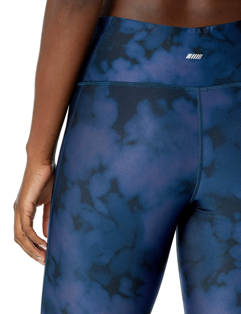 Amazon Essentials Women's Performance Mid-Rise Capri Active Legging Small Blue Inky Dye - BeesActive Australia