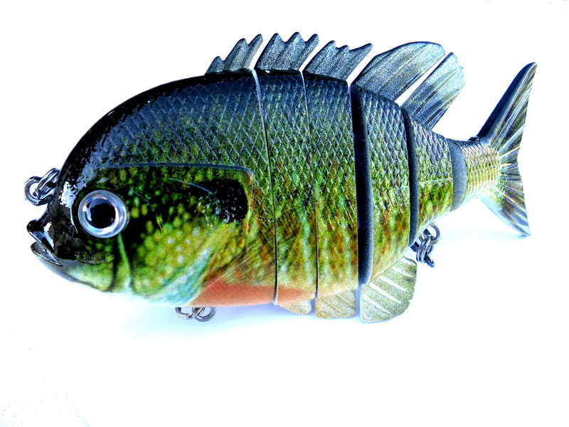 [AUSTRALIA] - Soljer Blue Gill Sun Fish Panfish Talipia for Bass Fishing Lure 