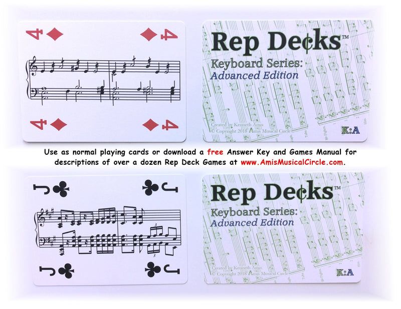 Rep Decks - Keyboard Series: Advanced Edition - BeesActive Australia