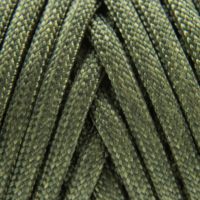 [AUSTRALIA] - TOUGH-GRID 550lb Paracord/Parachute Cord - 100% Nylon Genuine Mil-Spec Type III Paracord Used by The US Military - (MIL-C-5040-H) - Made in The USA. 100Ft. Camo Green 50Ft. (COILED IN BAG) 