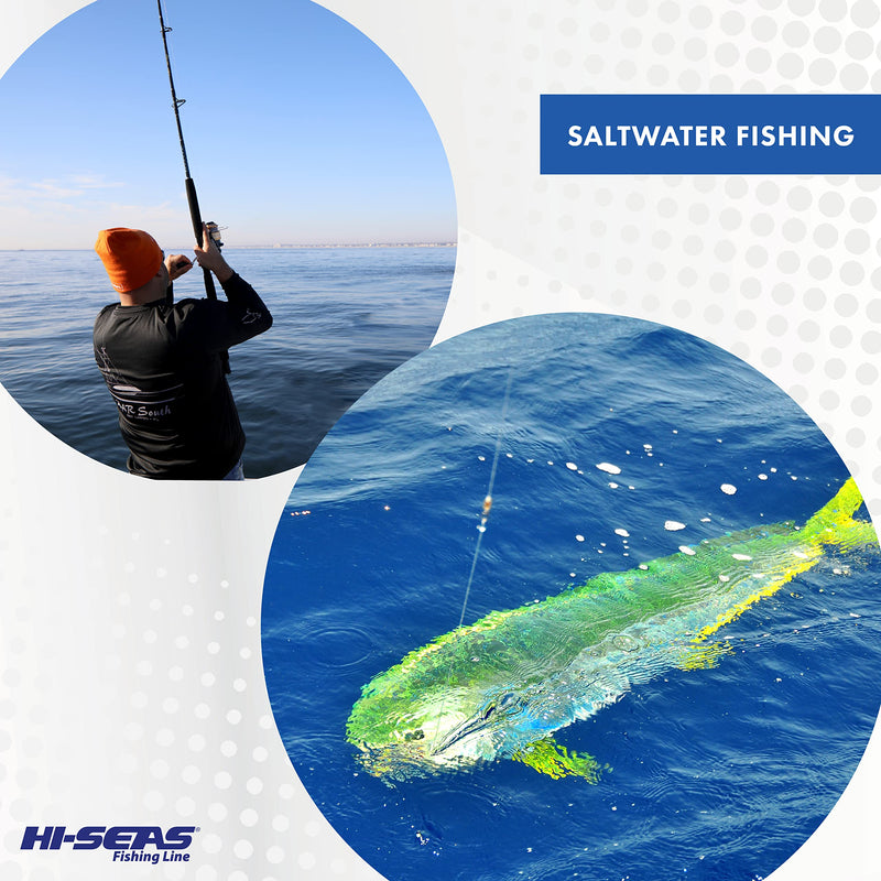 Hi-Seas Grand Slam Monofilament Leader, 250 lb / 113.3 kg Test.071 in / 1.80 mm Dia, Black, 100 yd / 91 m - BeesActive Australia