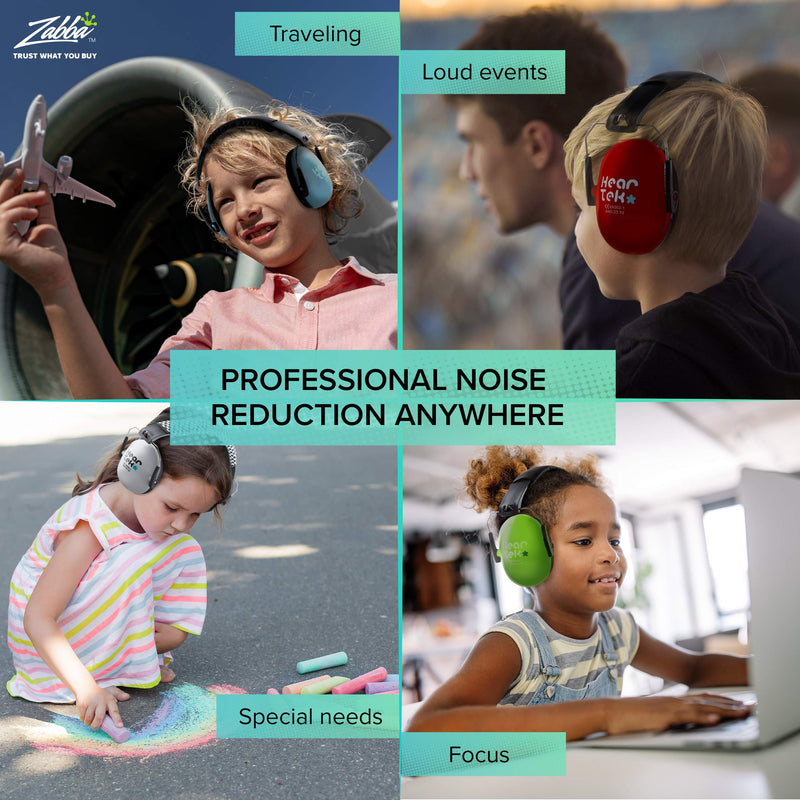 HEARTEK Noise Cancelling Headphones Kids Adult Earmuffs Shooting Ear Protection - BeesActive Australia