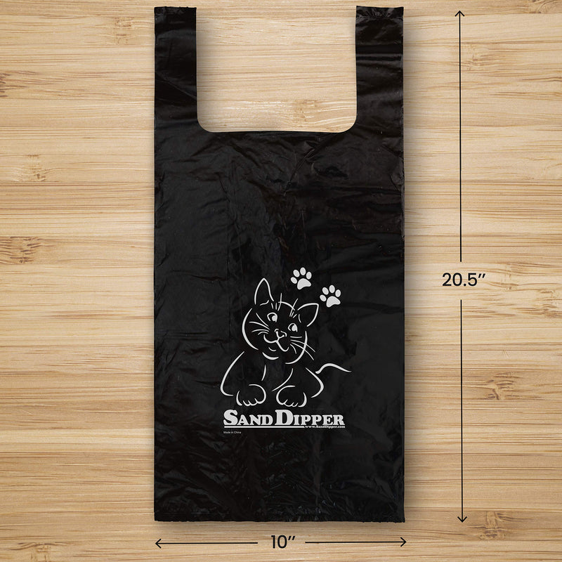 Sand Dipper Cat Litter Waste Bags | Strong Thick Odor Sealing (Tall 35 Roll) Tall 35 Roll - BeesActive Australia