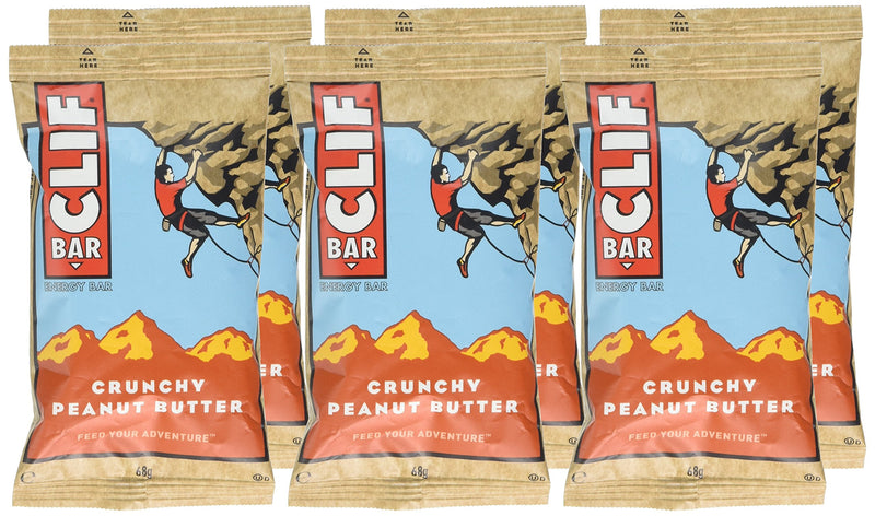 Clif Crunchy Peanut Butter Bar 68 g (Pack of 6) - BeesActive Australia