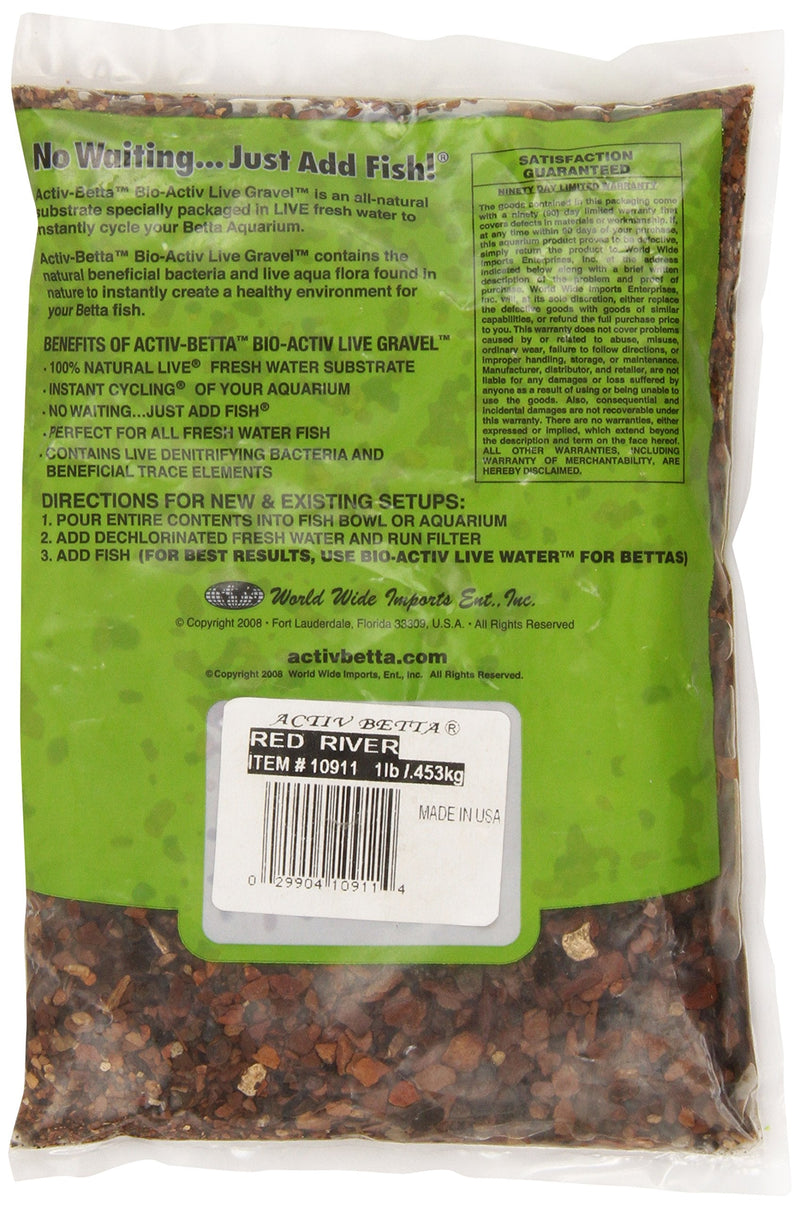 Activ Betta Aquarium Sand, 1-Pound, Red River - BeesActive Australia