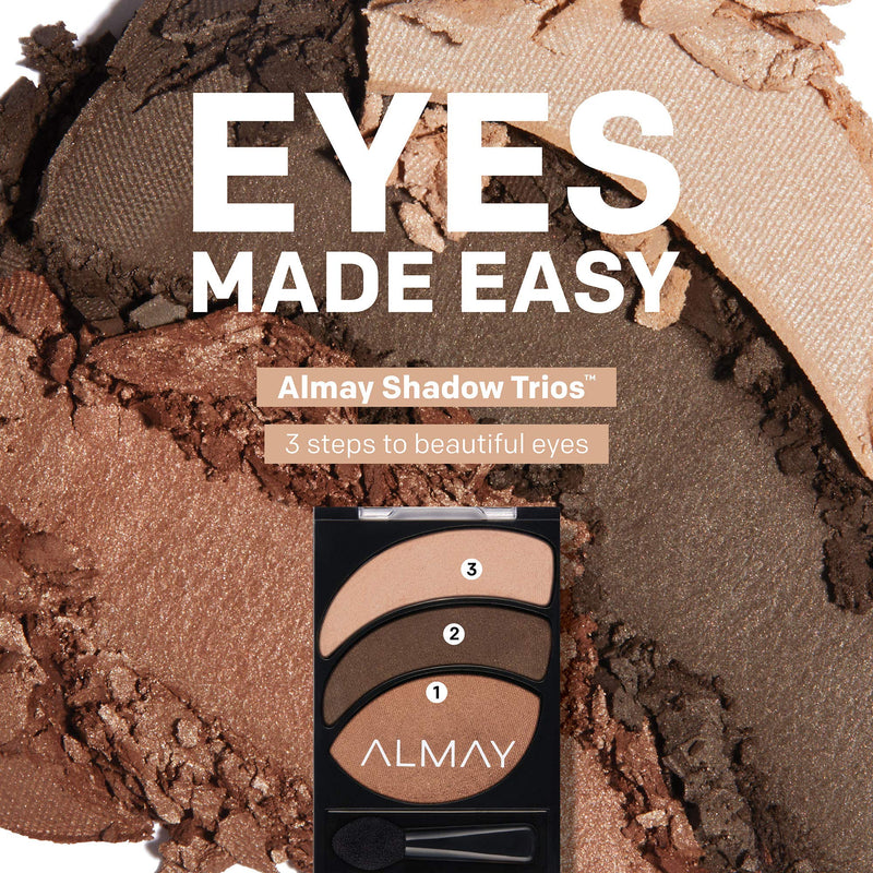 Almay Smoky Eye Trios, Everyday Neutrals, 0.19 oz., eyeshadow palette (50) - BeesActive Australia