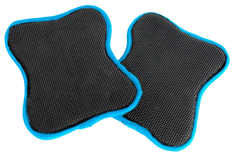 Original Lifting Grips The Alternative to Gym Workout Gloves Comfortable & Light Weight Grip Pad for Men & Women That Want to Eliminate Sweaty Hands Gym Gloves (Single Pair) Neoprene Grips Blue - BeesActive Australia