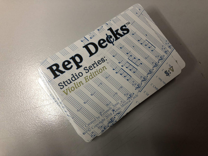 Rep Decks - Studio Series: Violin Edition - BeesActive Australia