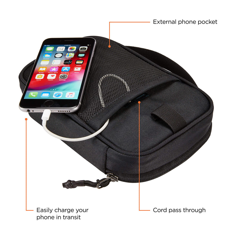 Thule Subterra PowerShuttle Electronics Carrying Case Handbag Black Medium - BeesActive Australia