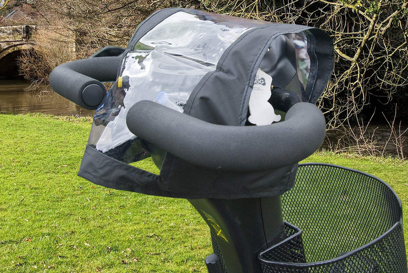 SpeedwellStar Mobility Scooter Waterproof Panel Cover Control Black Tiller Top Protection Fitted - BeesActive Australia