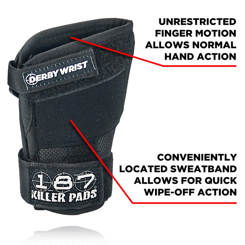 187 Killer Pads Derby Wrist Guard Small - BeesActive Australia