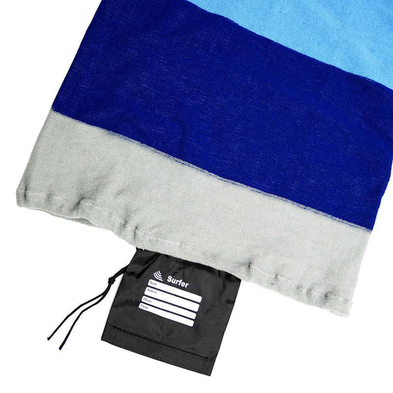 Tidal Wake TAG-IT Pointed Nose Surf & Wake Board Sock Bag with Built-in Name Tag, 52-53" Personalize with Your Name! - BeesActive Australia