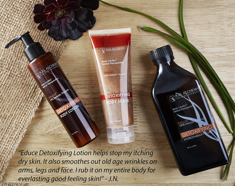 99% Natural & Organic Detoxifying Body Lotion to Cleanse Toxins, Reduce Pain, Increase Energy, Balance Mood, and Feel Better, all while Moisturizing. Cleansing Herbal Extracts Detox your System to Make you Feel Better. - BeesActive Australia