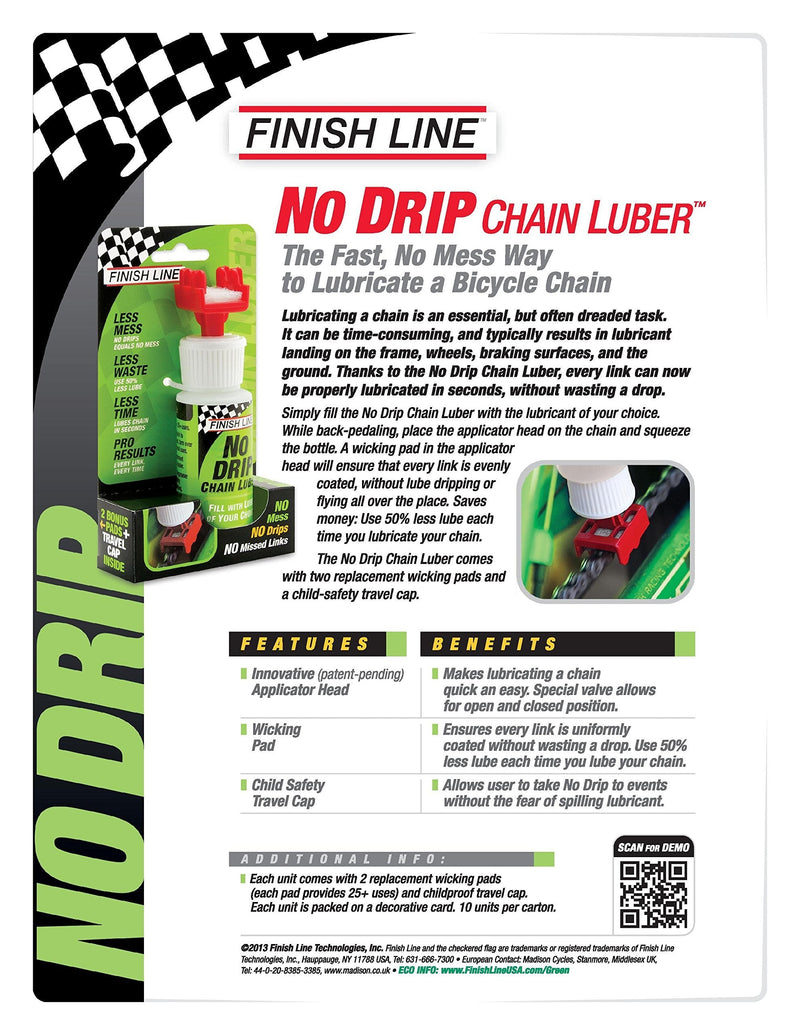 Finish Line No Drip Chain Luber - BeesActive Australia
