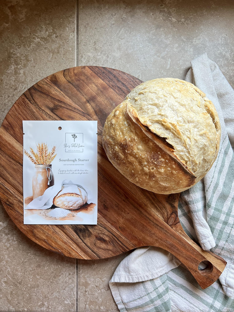 Dehydrated Sourdough Starter She's Rooted Home | Artesian Style Dehydrated Wild Yeast For Baking Sourdough Bread | Perfect for Pizza, Scones, Crackers,Focaccia, & More | Gut Healthy Organic Non-GMO Traditional Bread - BeesActive Australia