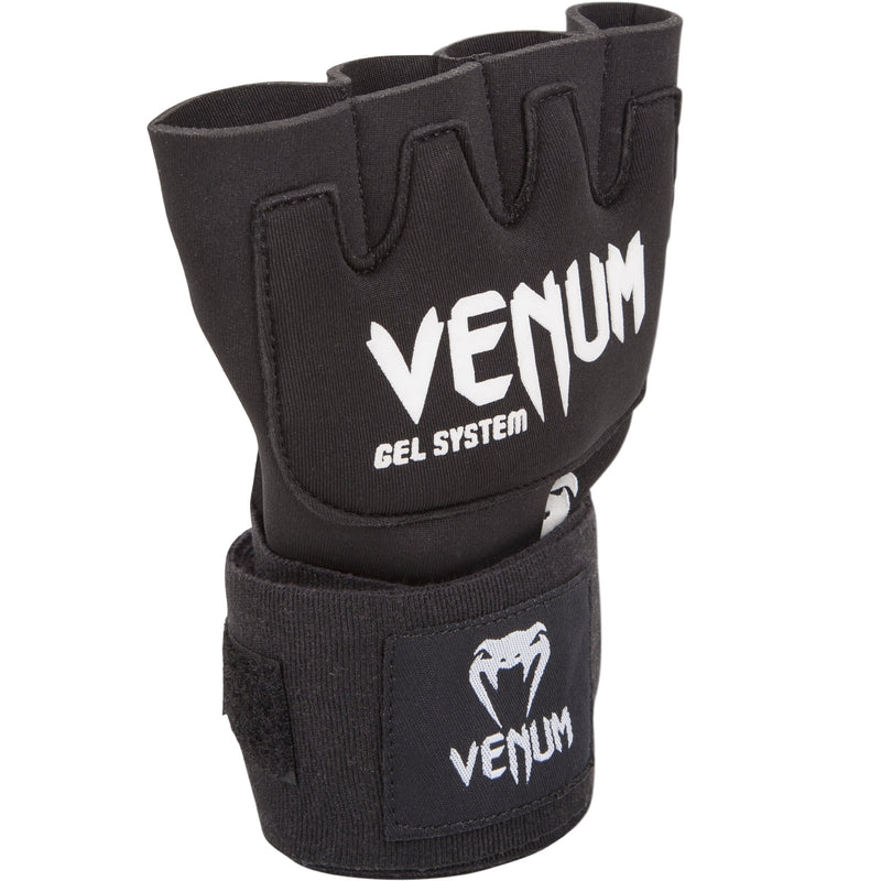 [AUSTRALIA] - Venum "Kontact" Gel Glove Wraps, Black 