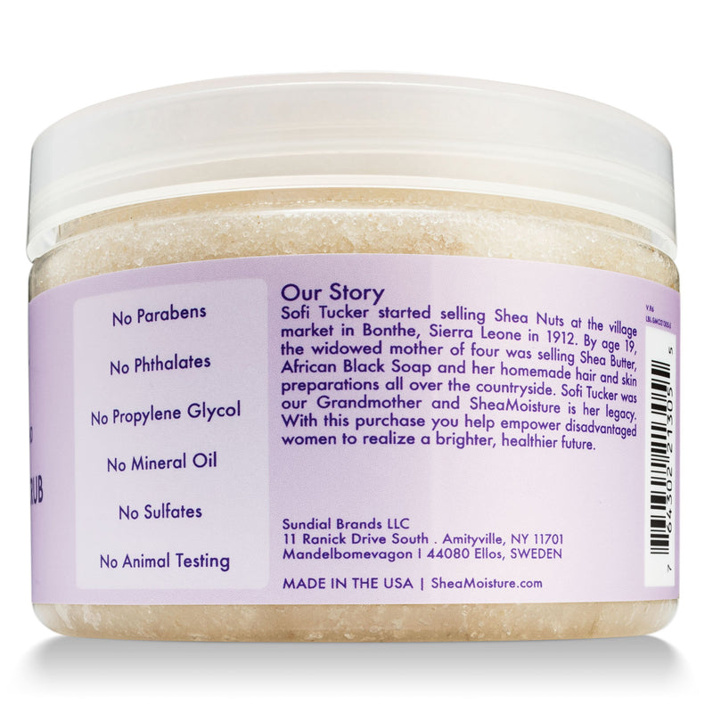 Shea Moisture Lavender & Wild Orchid Hand & Body Scrub 12 Ounce (U-BB-2934) - BeesActive Australia