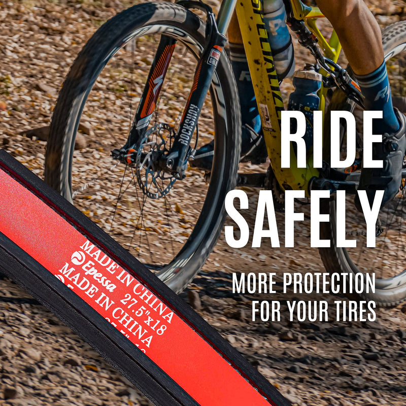 Epessa Bike Bicycle Rim Strip Rim Tape Fits Size 12" 14",16",20",24" 26", 27.5", 700C-A Pair 12" - BeesActive Australia