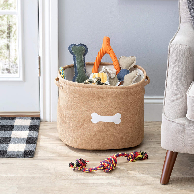 Park Life Designs Pet Toy Storage Tan Capri - BeesActive Australia