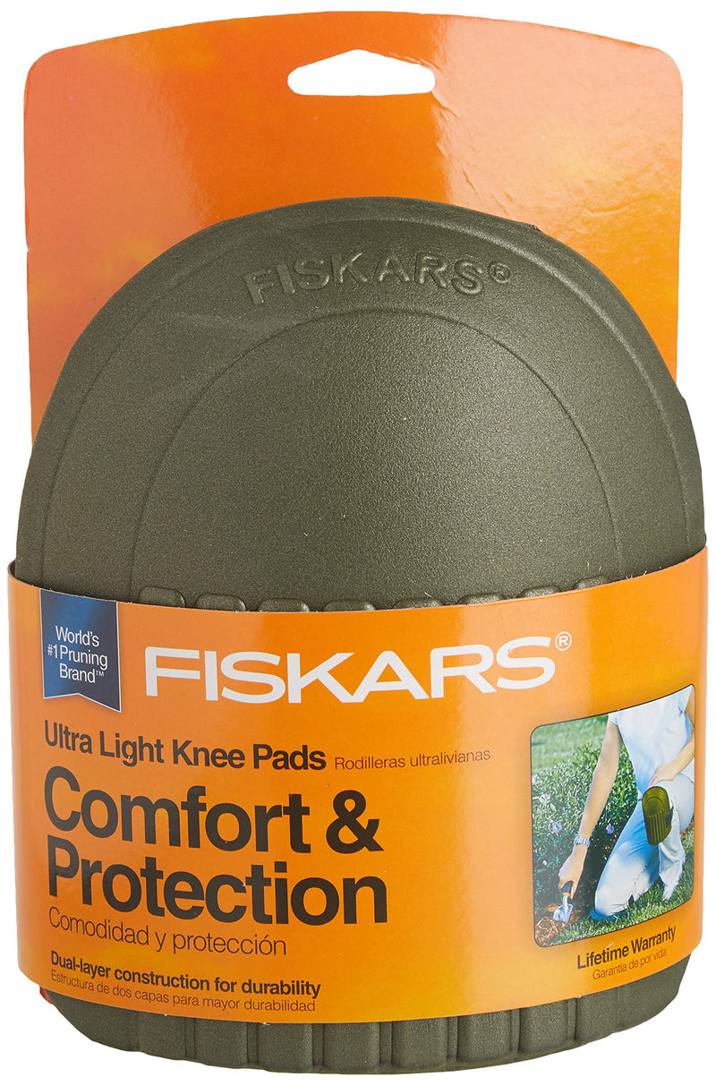 Fiskars 885841075321 Ultra Light Knee Pads, Green, 94186997J, 1PacK, Multicolor - BeesActive Australia