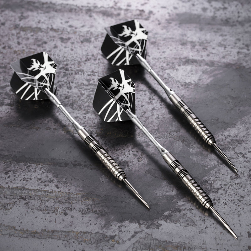Unicorn Steel 700 24-Piece Dart Set Includes Hard Case for Storage Designed for Use with Bristle Dartboards - BeesActive Australia