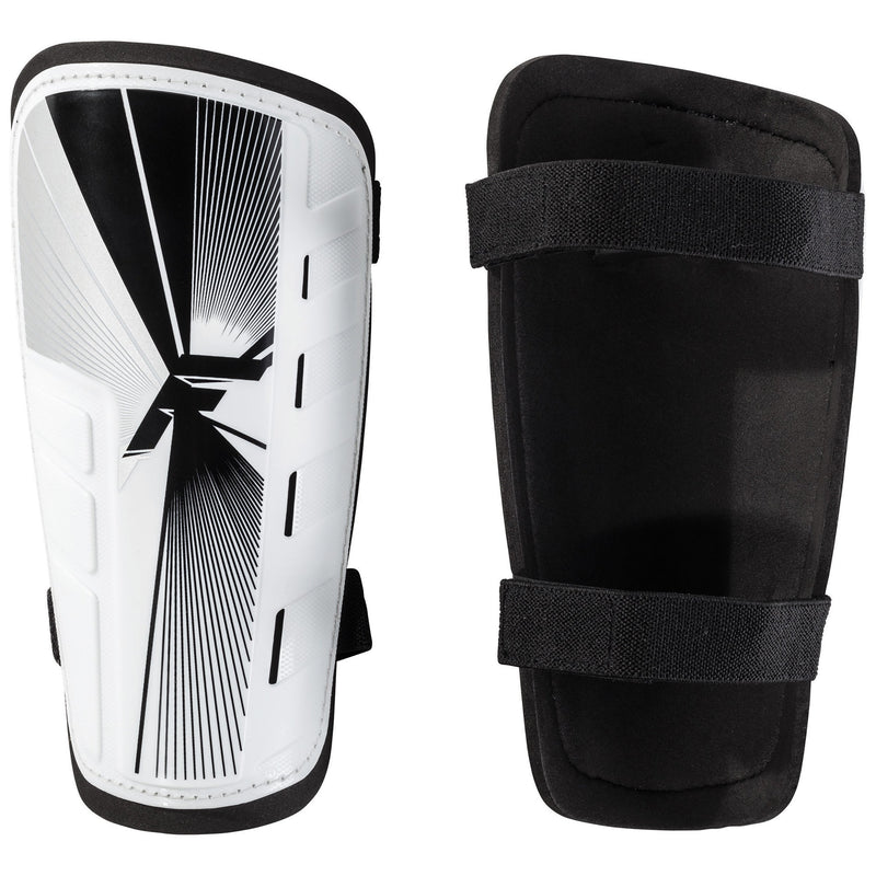 Franklin Sports Soccer Shin Guards for Youth + Adults - Superlight Shin Guards for Men, Women + Kids - (2) Shin Guard Set for Boys + Girls - White Medium - BeesActive Australia