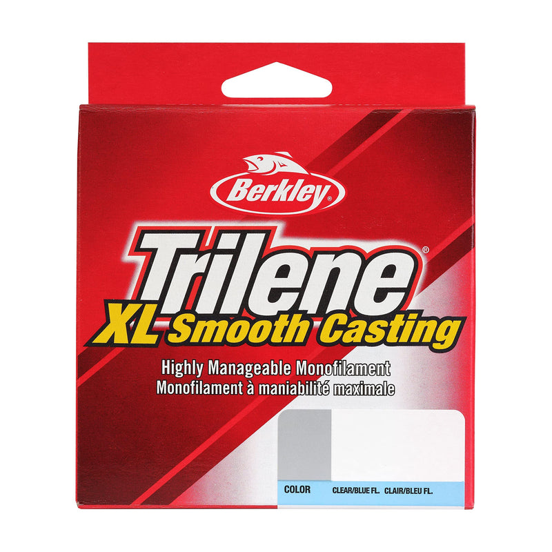 Berkley Trilene XL Smooth Casting Monofilament Fishing Line Fluorescent Clear/Blue 12lb - 300yd - BeesActive Australia