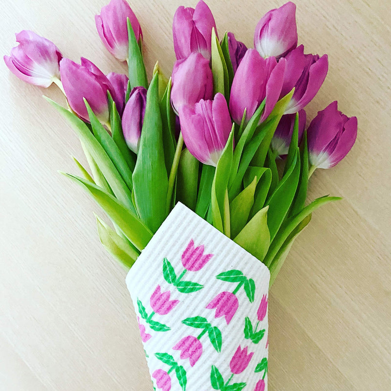 Nordhus Design Swedish Dishcloths for Kitchen 10 Pack Reusable and Replace Paper Towels, Sponges and Dish Rags - Eco Friendly, Biodegradable, Absorbent and Quick Drying Cellulose Cloths Scandinavian Retro - BeesActive Australia