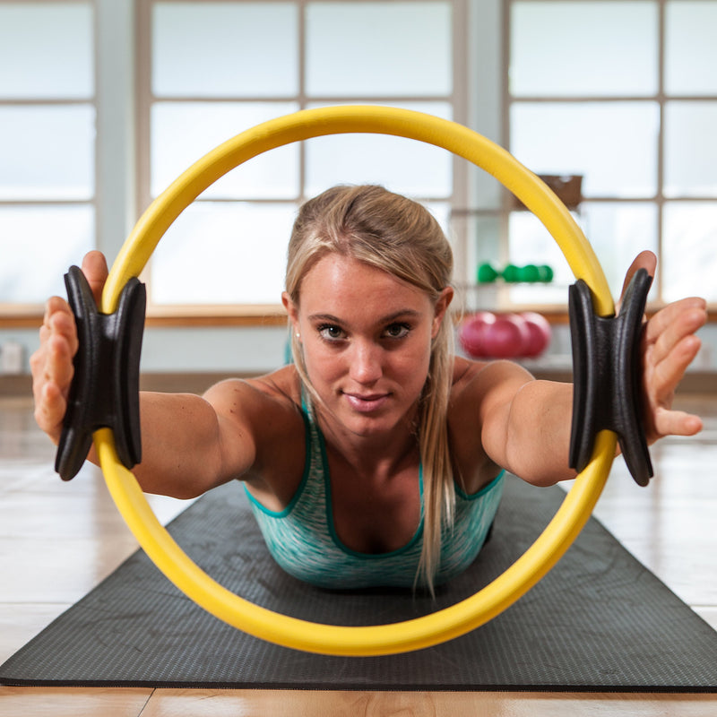 NAYOYA Pilates Ring - Premium Full Body Toning Fitness Magic Circle for at Home Body Sculpt Resistance Training- Leg, Inner Thigh, Arm Workout and Lower Body Toner - BeesActive Australia