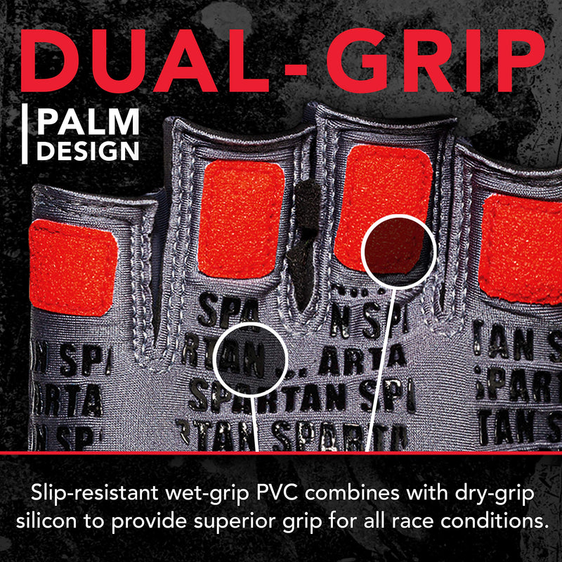 Franklin Sports Spartan Race Minimalist Traditional OCR Glove Pair Adult X-Small - BeesActive Australia