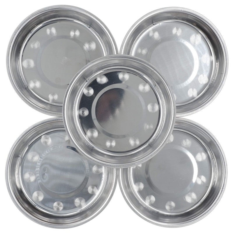 Forest Guys Dog Bowls Cat Bowls Stainless Steel Bowls Stainless Steel Dish 5-Pack - BeesActive Australia