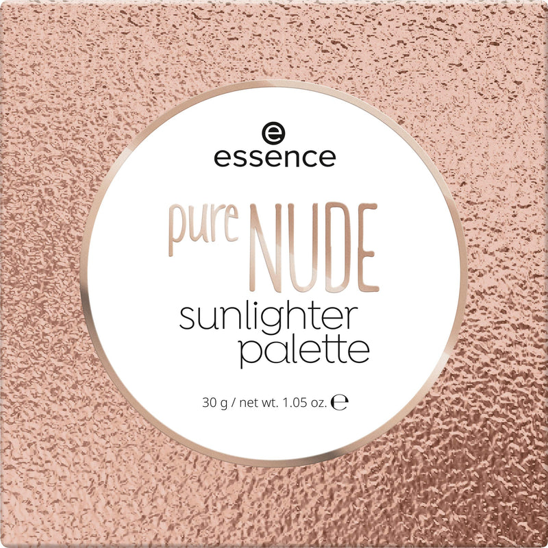 essence | Pure Nude Sunlighter Palette | 4 Breathtaking Highlighter Shades | Vegan | Paraben Free | Cruelty Free - BeesActive Australia