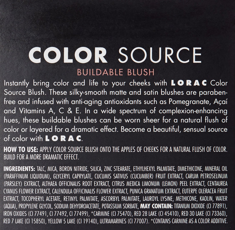LORAC Color Source Buildable Blush, Aura Technicolor - BeesActive Australia