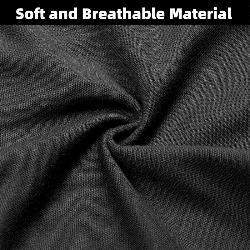BINGPET Security Dog Shirt Clothes for Pet Puppy T-Shirts Dogs Costumes Cat Clothing Vest Large (Chest~21in) Black - BeesActive Australia