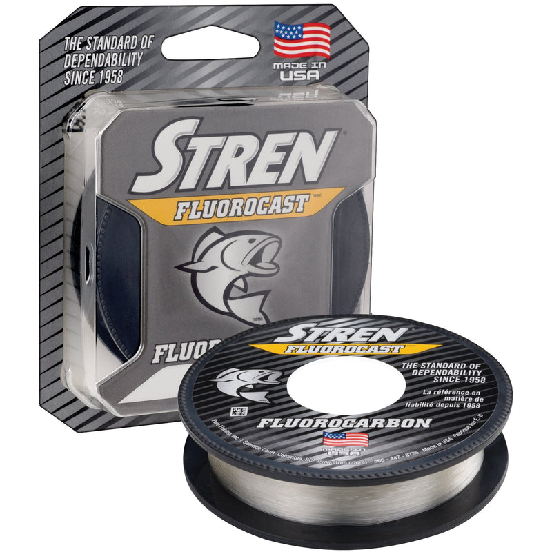 Stren FluoroCast Fluorocarbon Fishing Line 200 Yards Clear 12 Pounds - BeesActive Australia