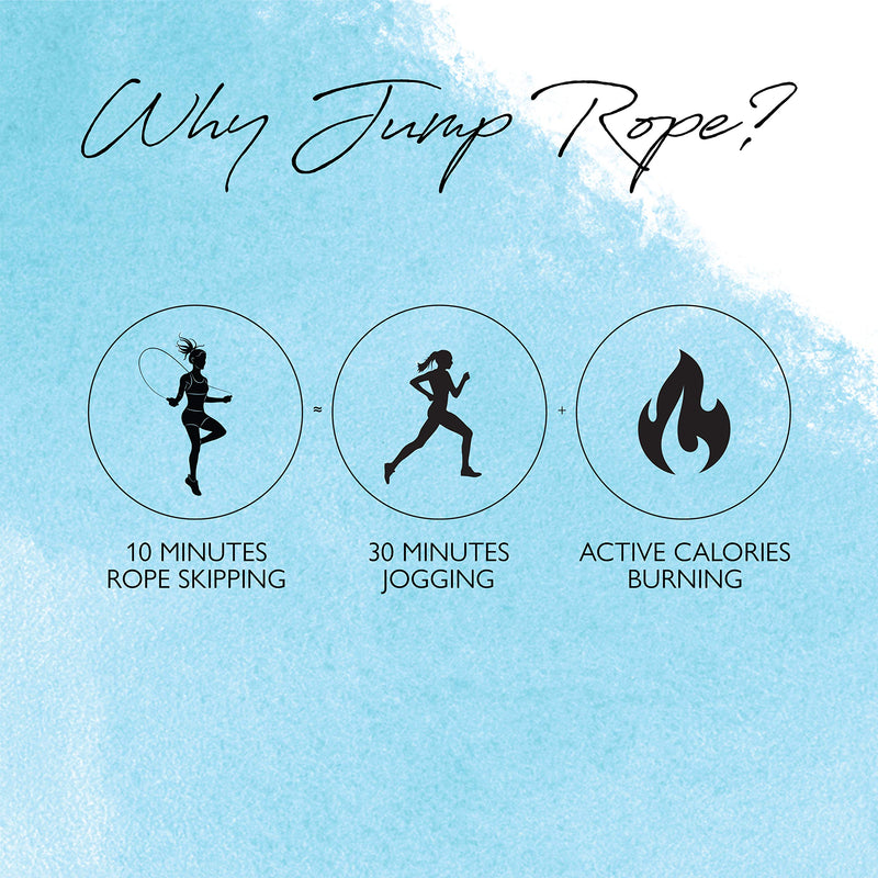 Tone It Up Jump Rope for Women - Ergonomic, Foam Handles - Exercise and Fitness Accessories for Home Workouts - Perfect for Toned, Tightened, and Sculpted Arms, Legs, Glutes, and Core - BeesActive Australia