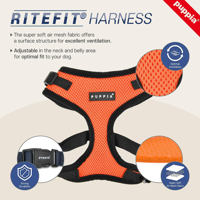 PUPPIA International Harness Large Navy - BeesActive Australia
