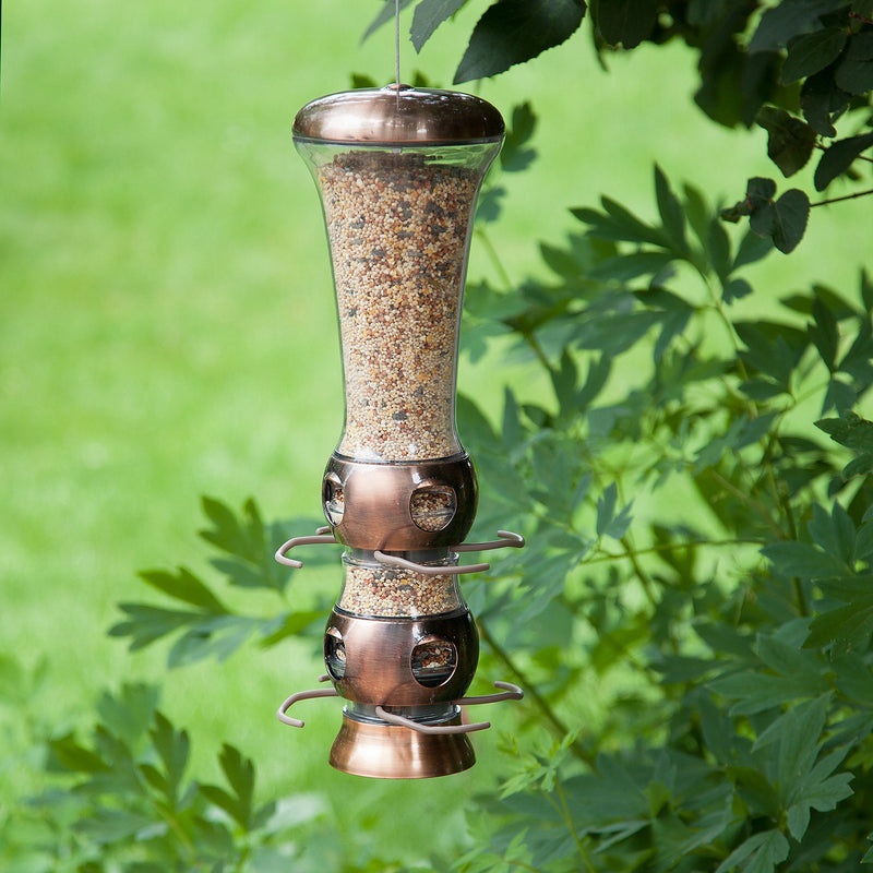 Perky-Pet 112-4 Select-A-Bird Tube Feeder with Metal Finish - BeesActive Australia