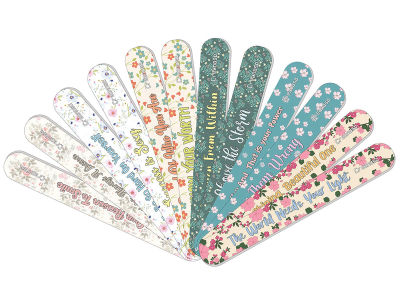 Creanoso Floral Emery Boards (12-Packs) Floral Emery Boards (12-Packs) - BeesActive Australia