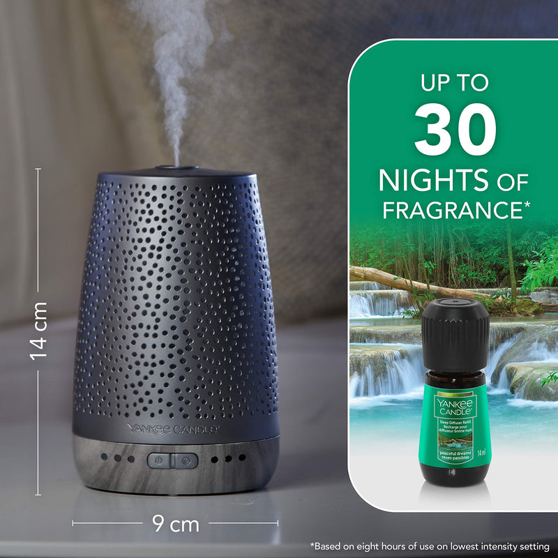 Yankee Candle Sleep Diffuser Refill | Peaceful Dreams Electric Fragrance Diffuser Refill | Up to 30 Nights of Fragrance Single - BeesActive Australia